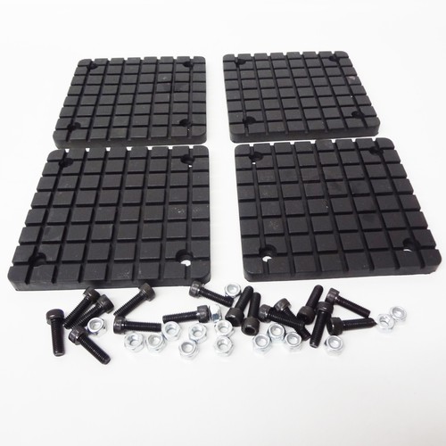 Square rubber arm pads for - square,