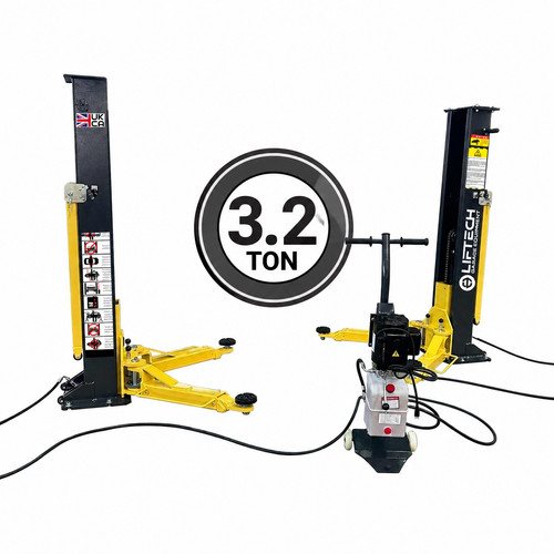 3200kg mobile two post car - 3200kg,