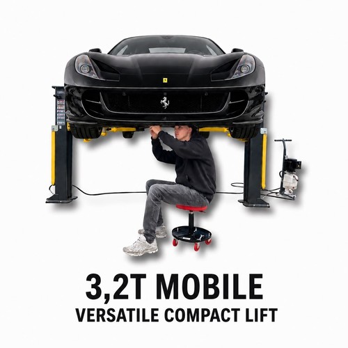 3200kg mobile two post - post, car