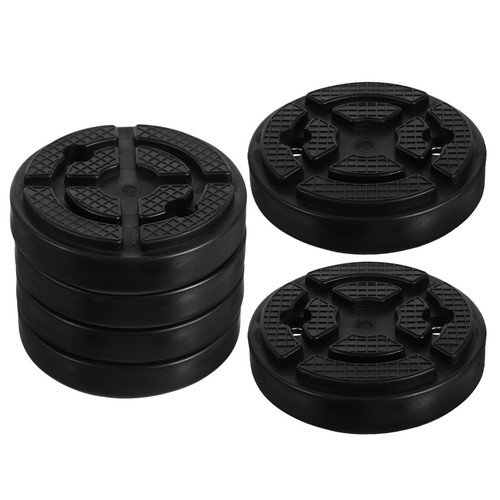 6pcs black high elasticity - high,